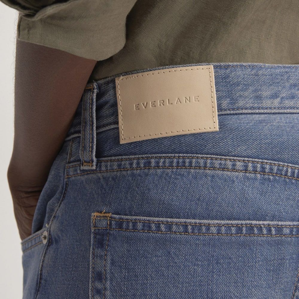 The Slouch Bootcut Jean in Ricky — detail view