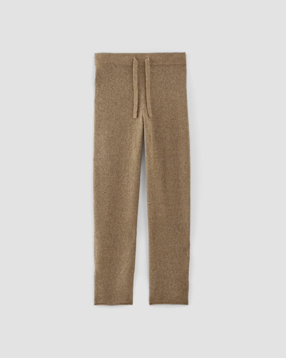 The Cozy-Stretch Straight-Leg Sweatpant in Heathered Toasted Coconut — alternate view