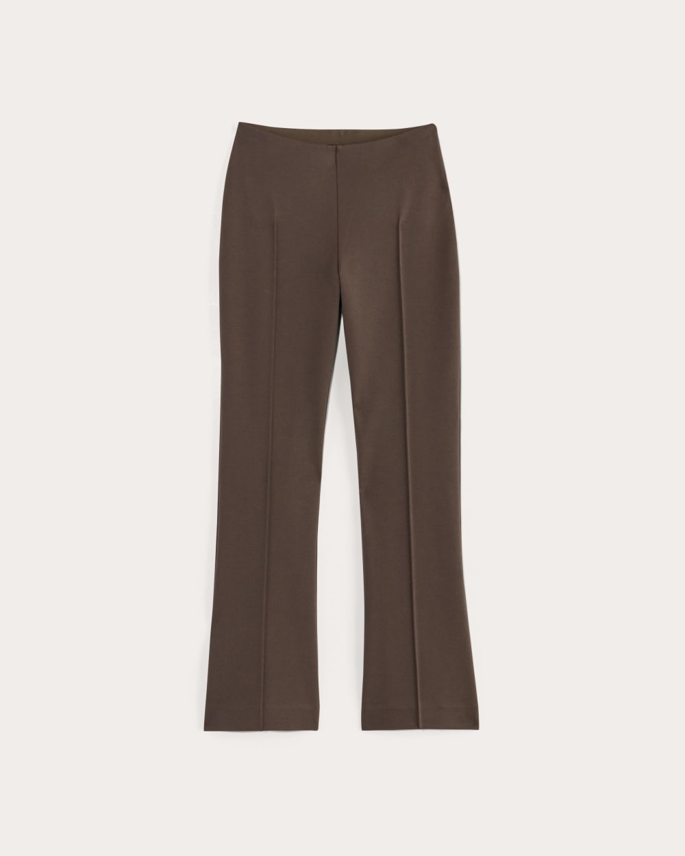 The Dream Kick Flare Pant in Earth Brown — alternate view