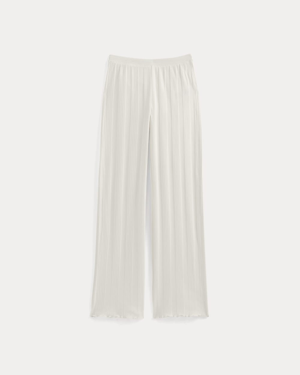 Lounge Rib Pant in Bone — alternate view