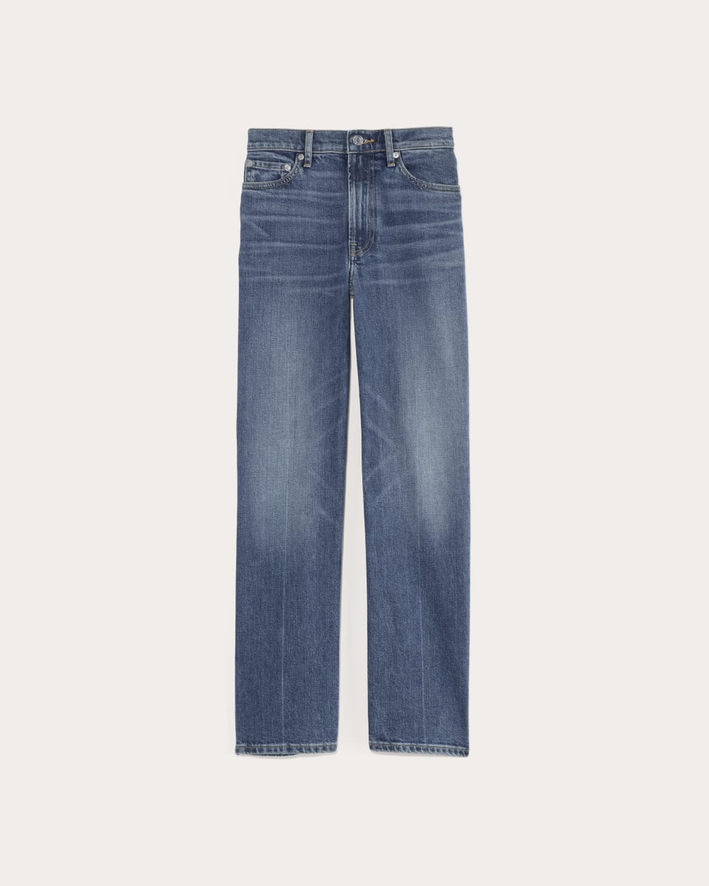 The Cheeky Straight Jean in Vintage Mid — alternate view