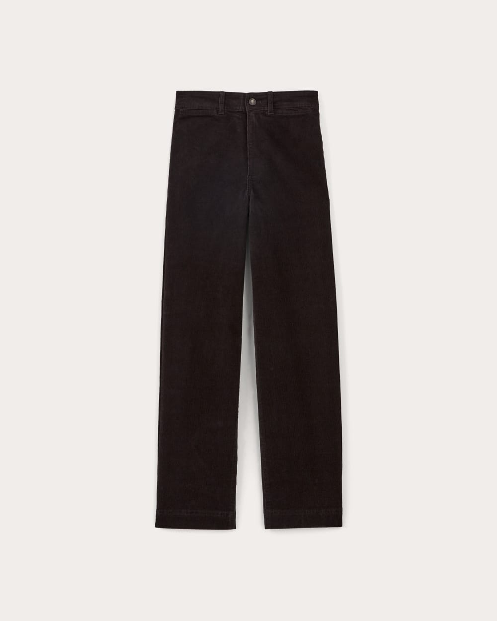 The Sailor Pant in Corduroy in Black — alternate view