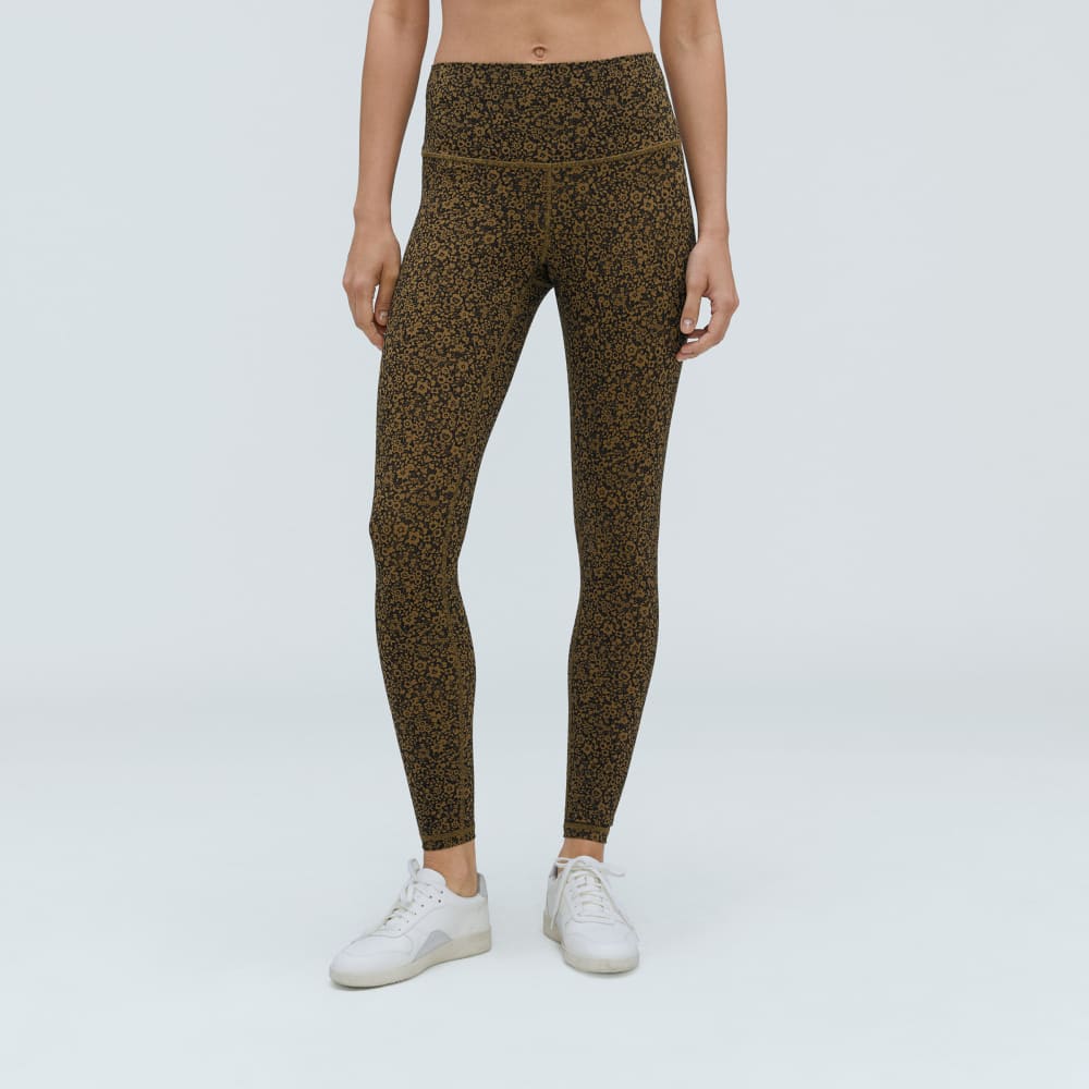 The Perform Legging® in Black / Breen Floral — alternate view