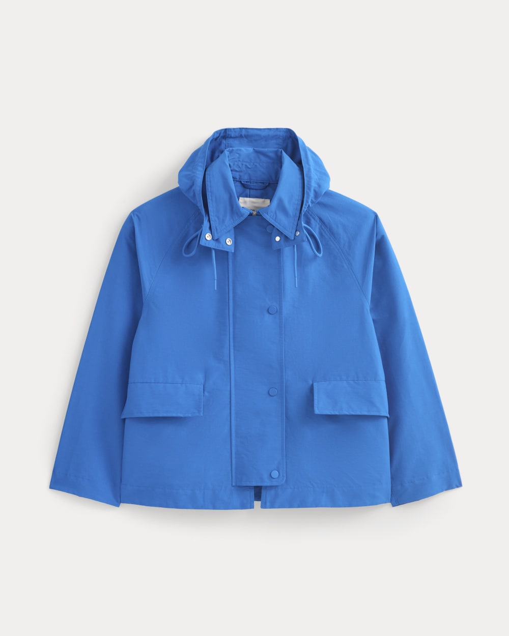 The Short Anorak in Imperial Blue — alternate view