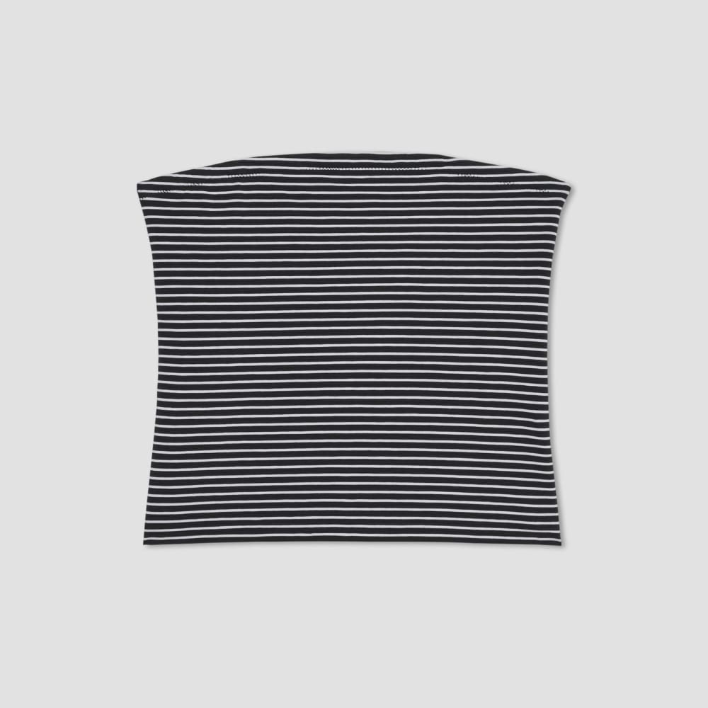 The Tube Top in Black / White — alternate view