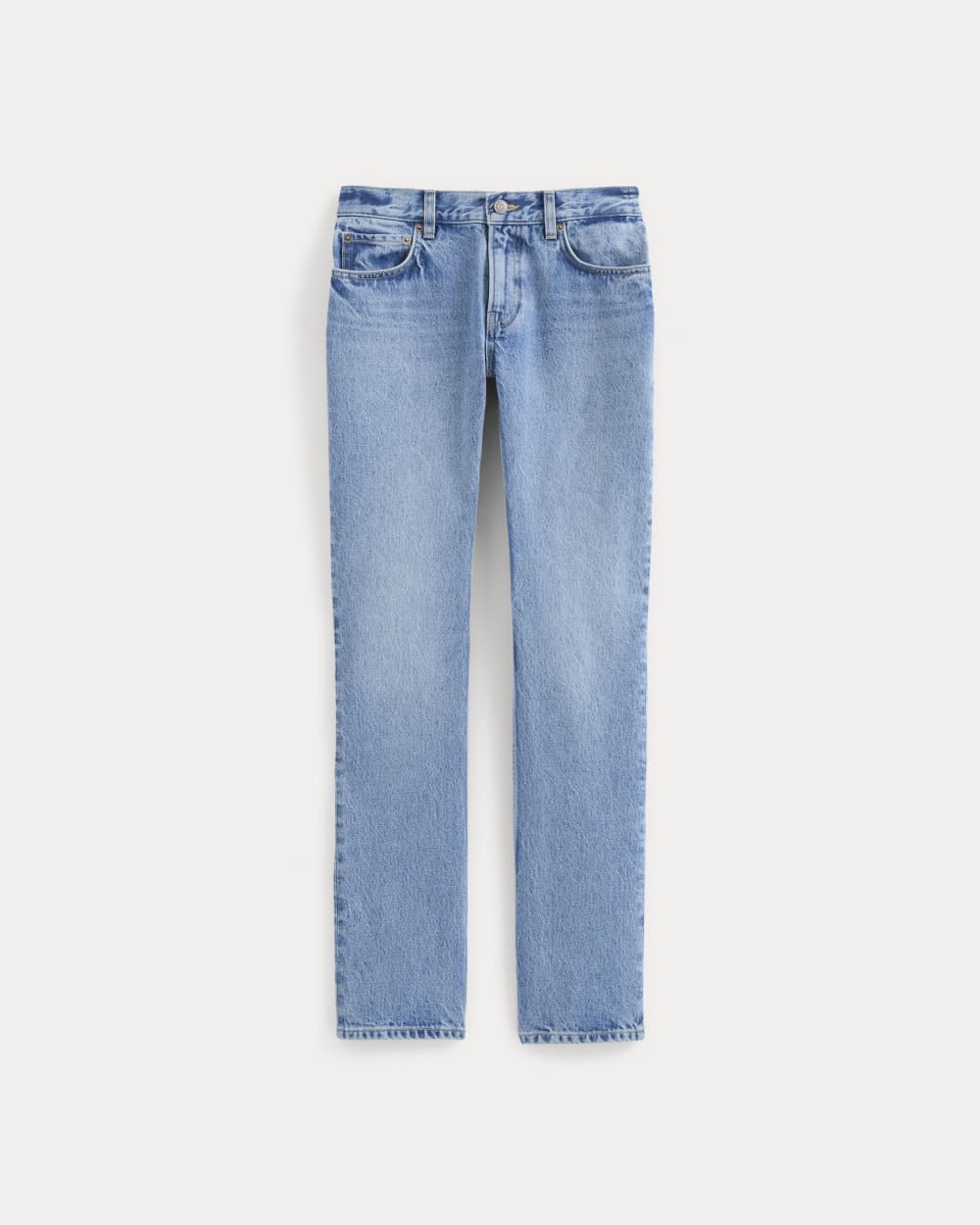 Everlane x Elena Bonvicini Highland Low-Rise Cigarette Jean in Crystal Cove Indigo — alternate view
