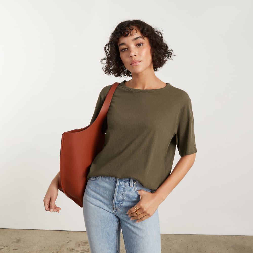 The Air Tee in Beech — detail view