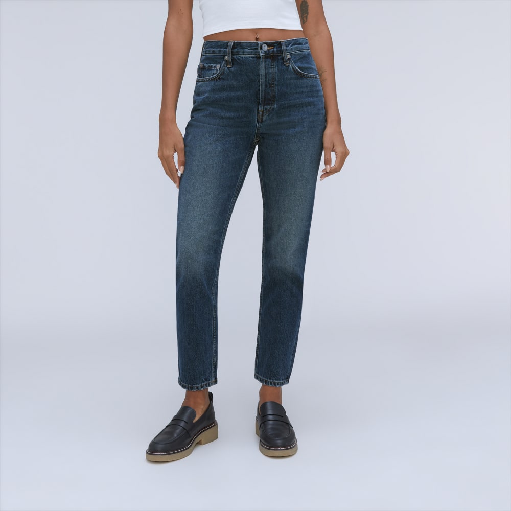 The ’90s Cheeky® Jean in Abyss — front view