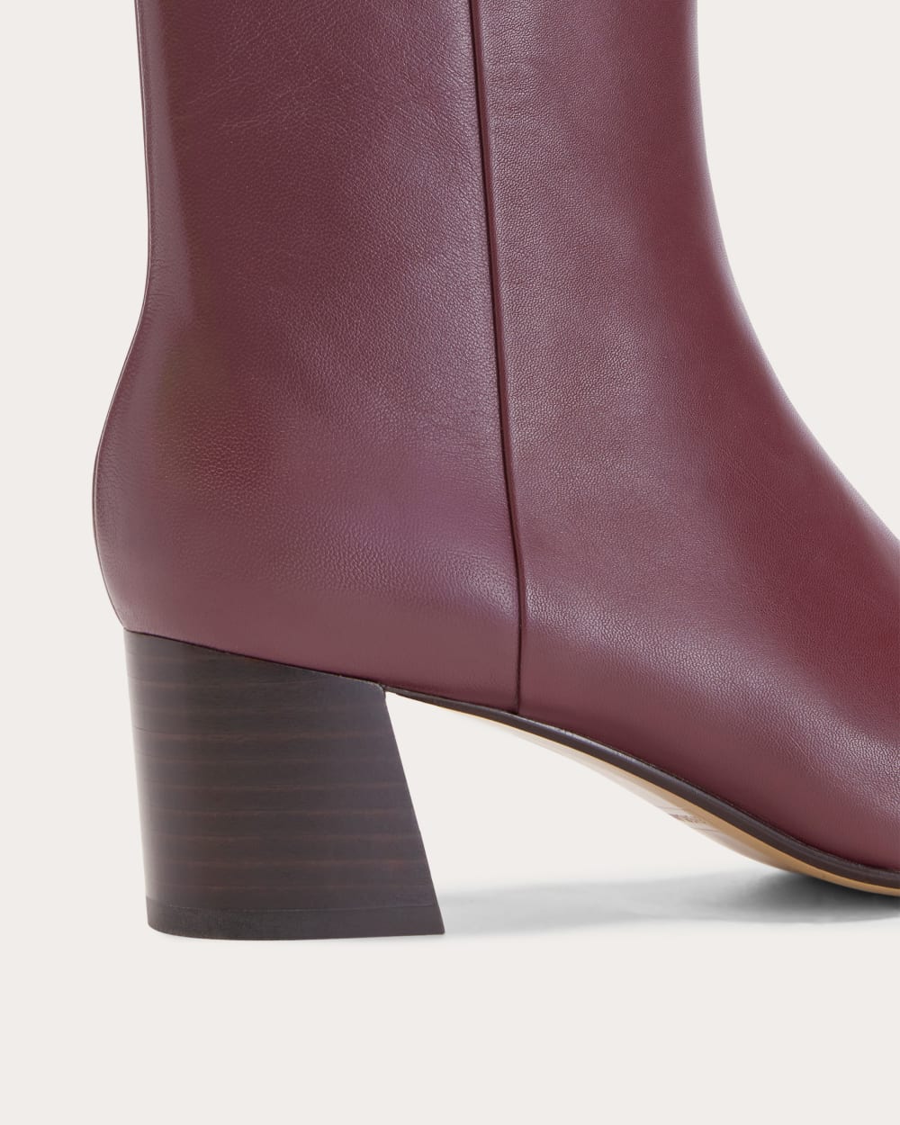 The Day Boot in Bordeaux — detail view