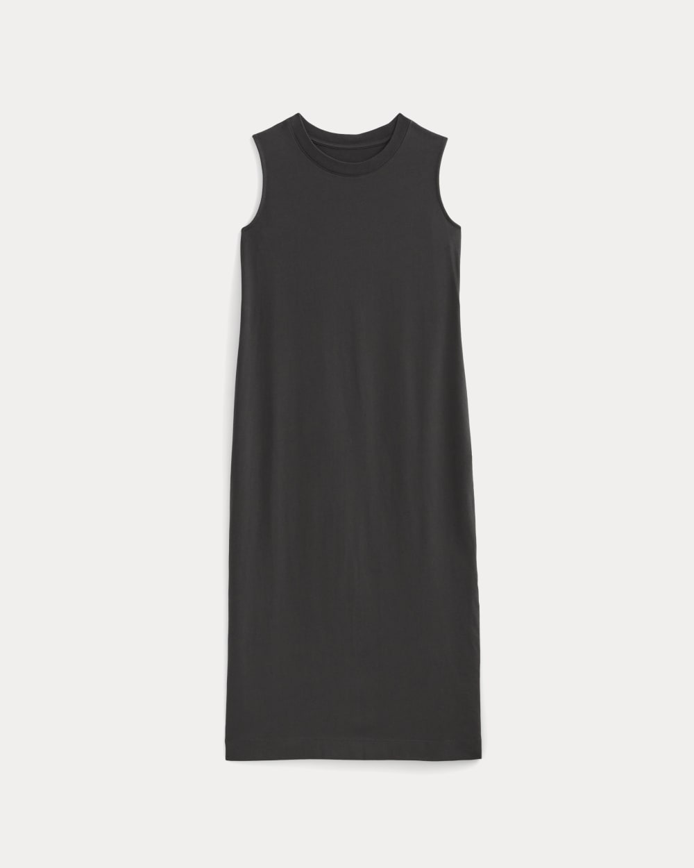 The Weekend Tank Dress in Washed Black — alternate view