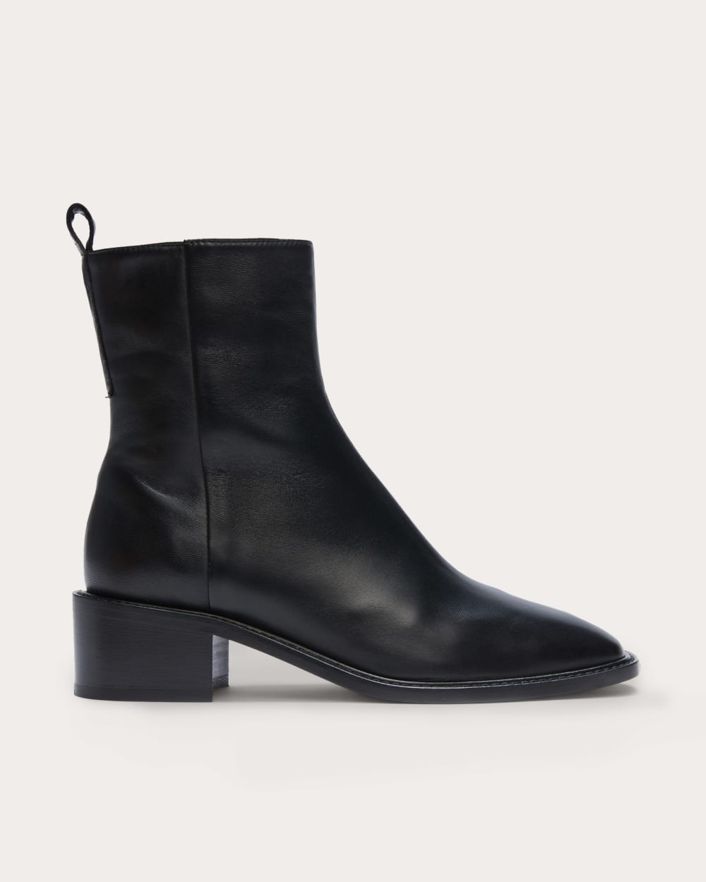 The City Boot in Black — alternate view