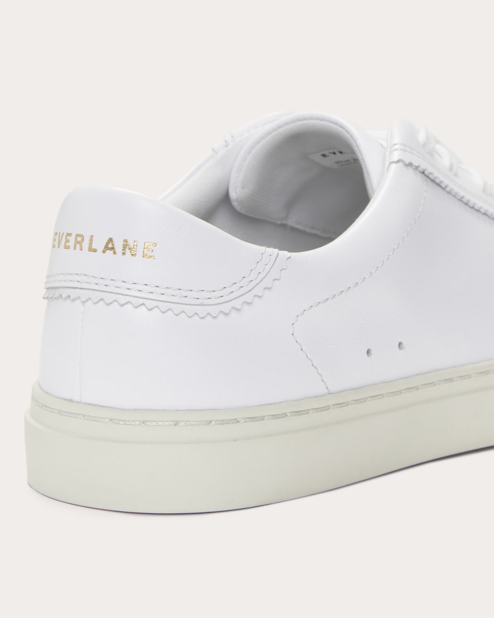 The Day Sneaker in White — detail view