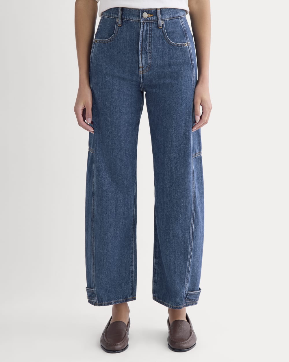 The Way-High® Utility Jean in Tungsten Blue Stone — detail view