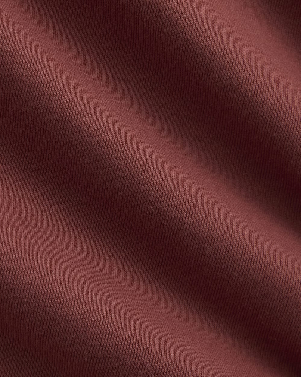 RetroSoft U-Neck Tank in Henna Red — detail view