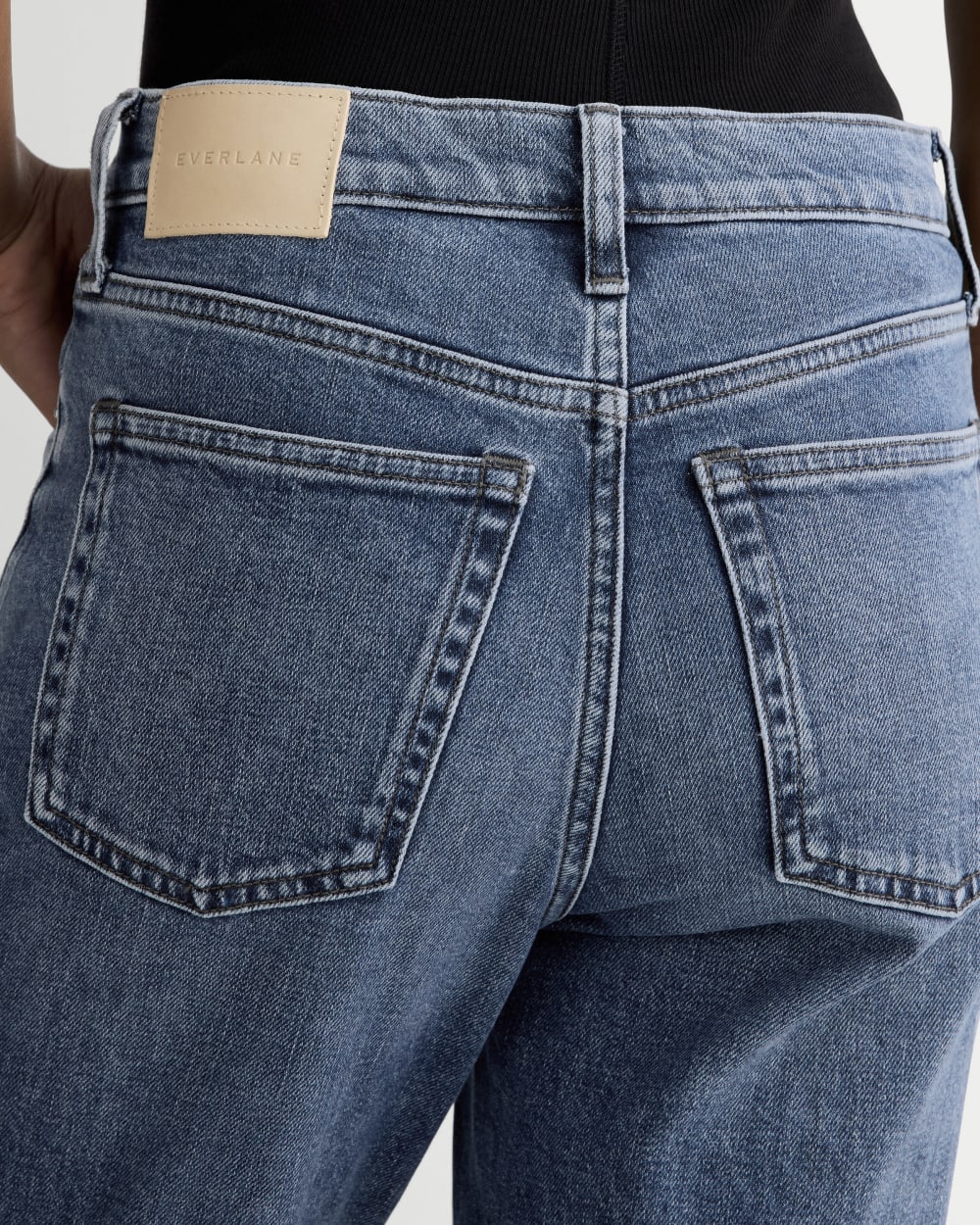 The Original Cheeky® Jean in Medium Washed Blue — detail view
