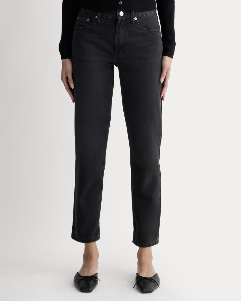 The Super-Soft Relaxed Jean in Stormy — detail view