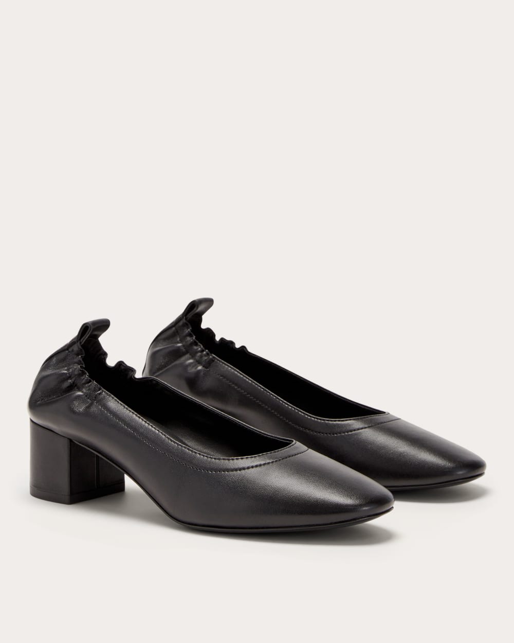 The Day Heel in Black — detail view