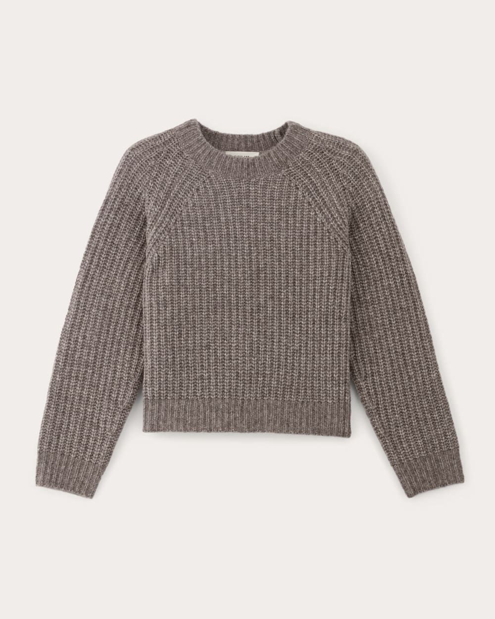 The Fisherman Crew in Cloud in Taupe Melange — alternate view