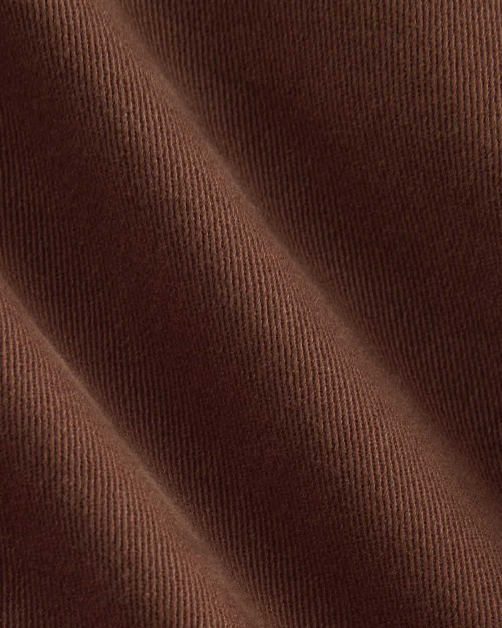 The Utility Barrel Pant in Rosewood — detail view