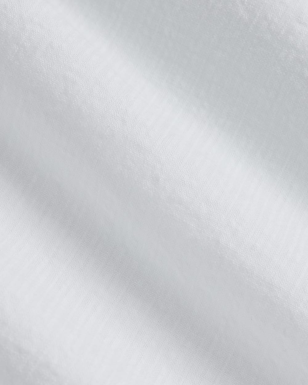 The Gauze Button-Up in White — detail view