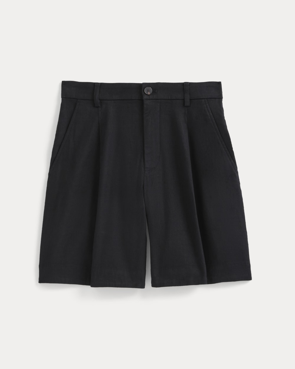 Tailored A-Line Short in Black — alternate view