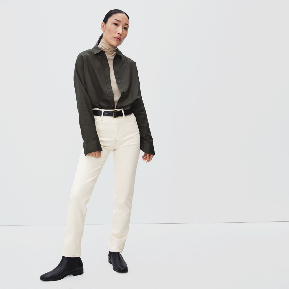 The Original Cheeky® Jean in Ecru — front view
