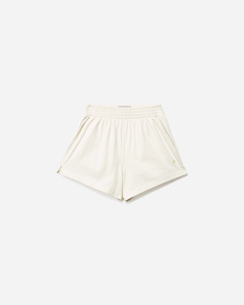 The Retro Jersey Short in Canvas — detail view