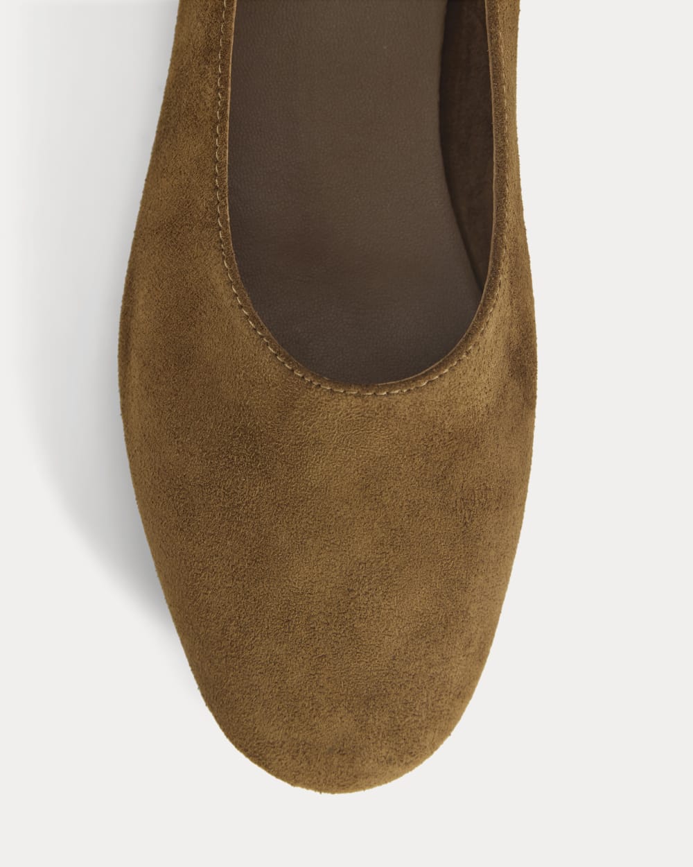 The Day Glove in Russet — detail view