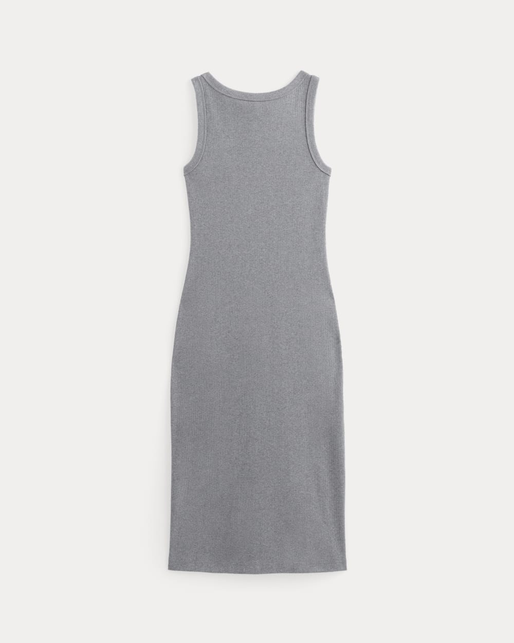 The Selfie Tank Dress in Mid Heather Grey — alternate view
