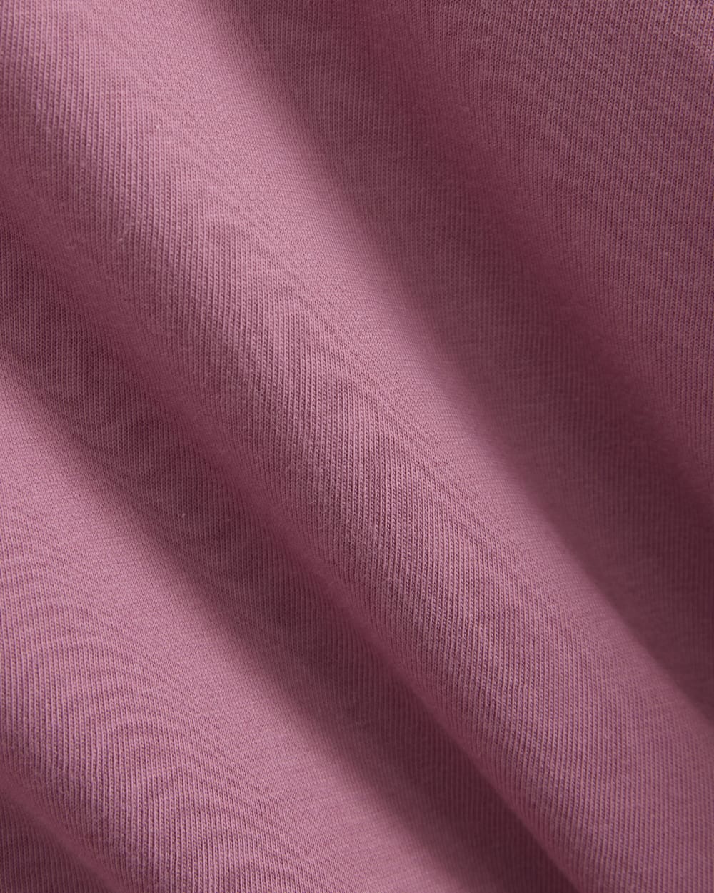 The Box-Cut Tee in Essential Cotton in Heather Rose — alternate view