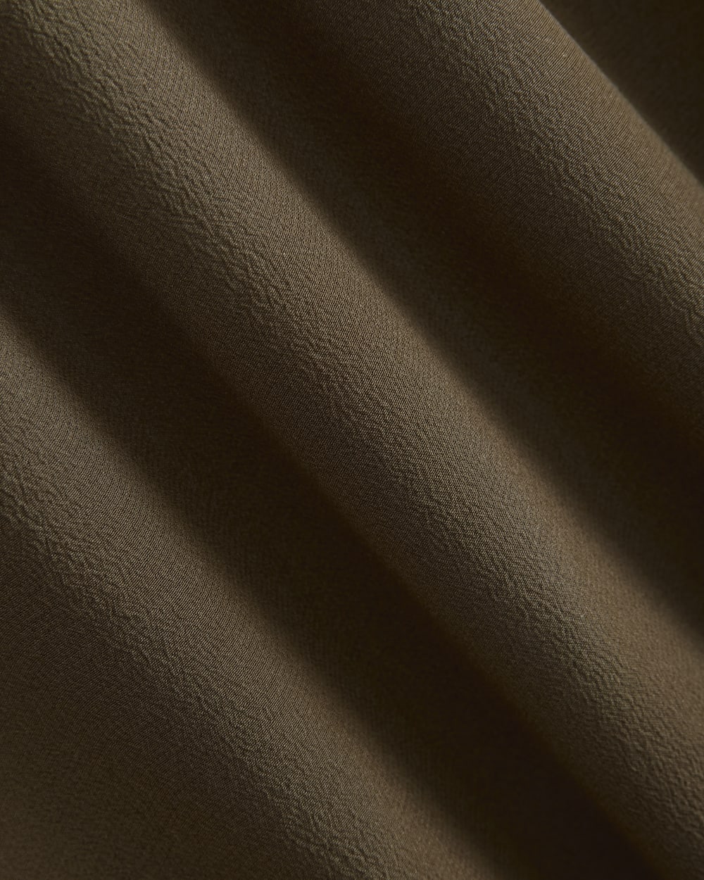 The Tie Back Cami in Washable Silk in Beech — detail view