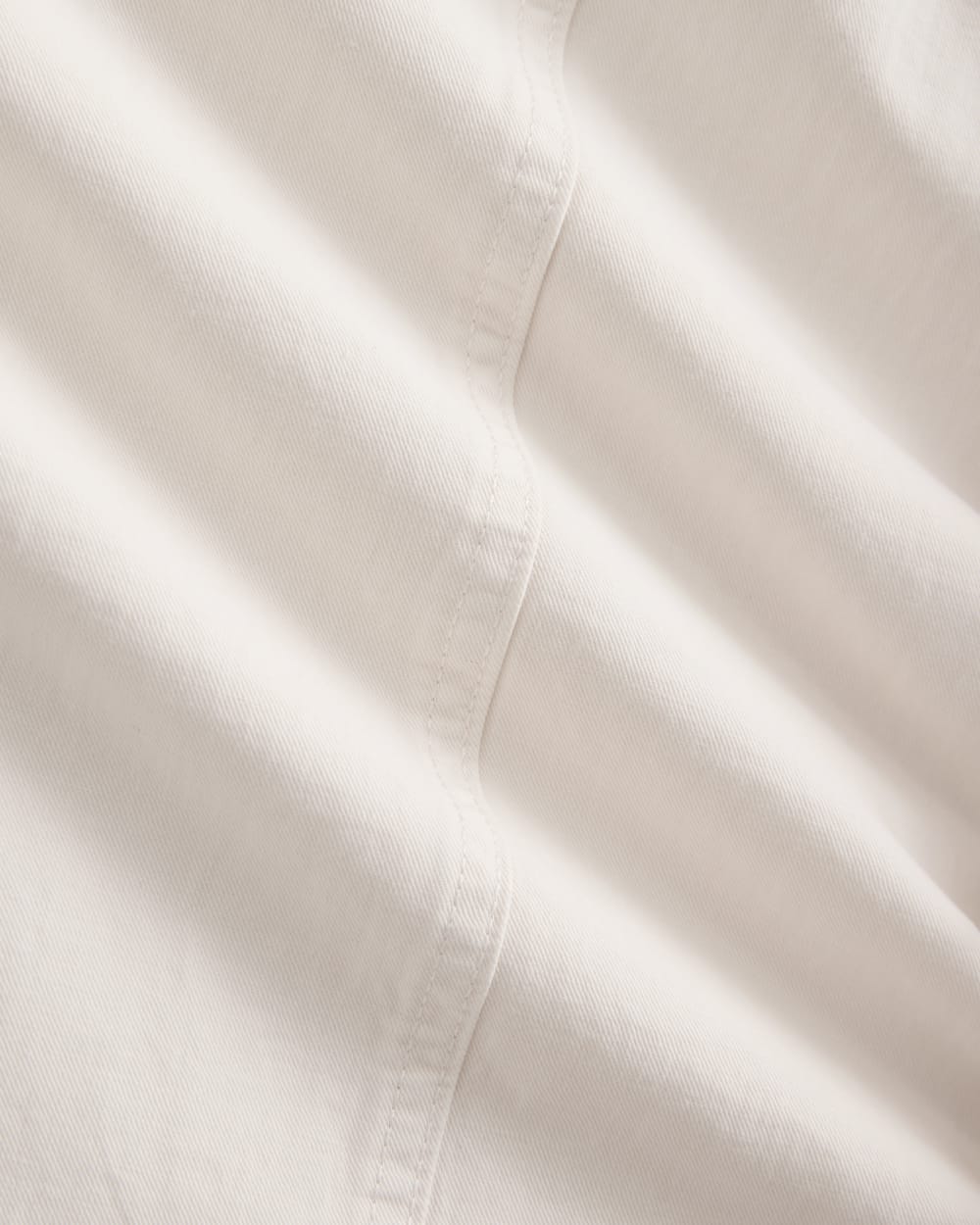 Seamed Wide-Leg Pant in Bone — detail view