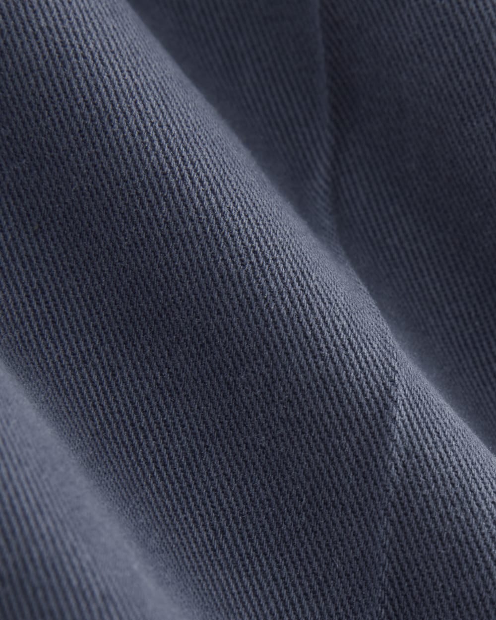 The Trouser in Buttersoft in Indigo — detail view