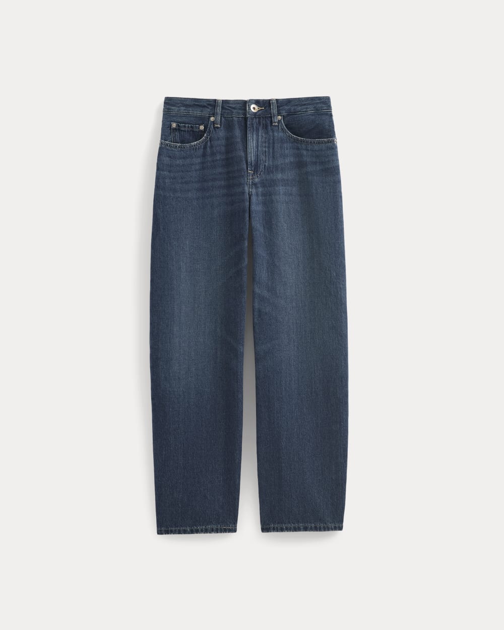 Loose Curve Jean in Tungsten Dark — alternate view