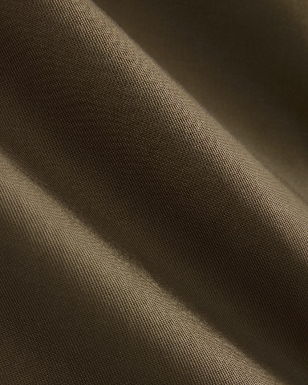 Wide-Leg Trouser in Buttersmooth in Deep Taupe — detail view