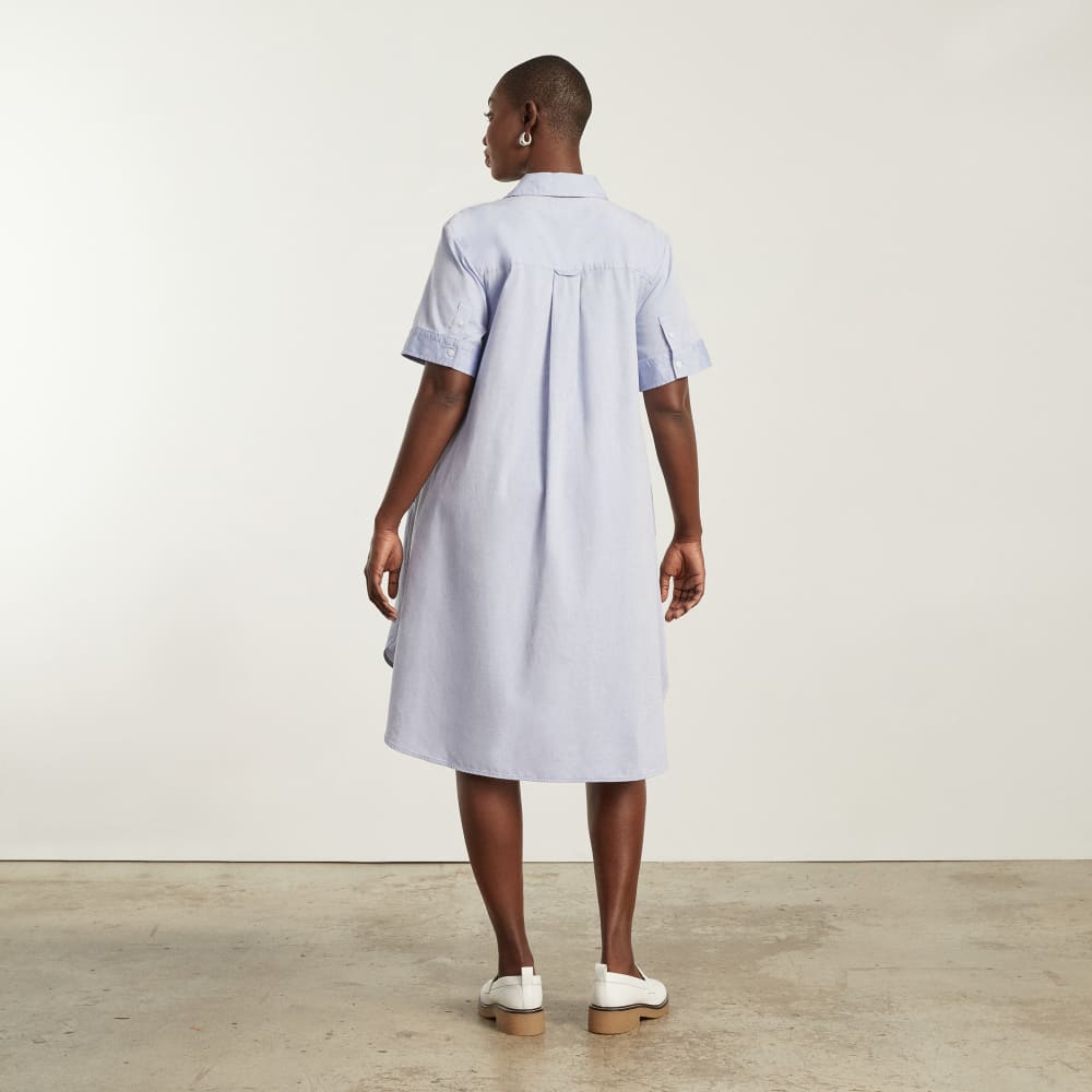 The Daytripper Dress in Slate Blue — alternate view