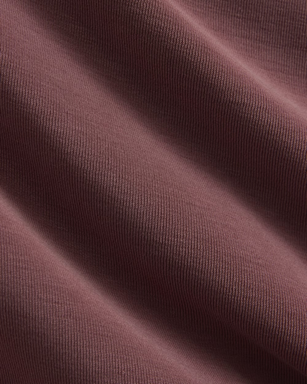 Halter Cowlneck Top in Butterknit in Washed Henna — detail view