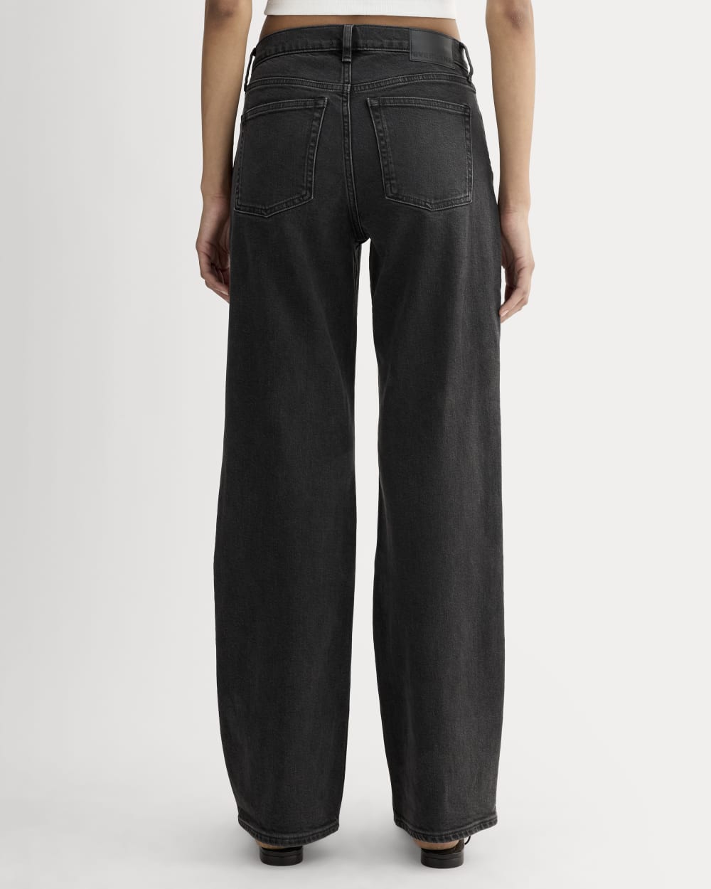 The ’90s Forever Jean in Washed Black — detail view