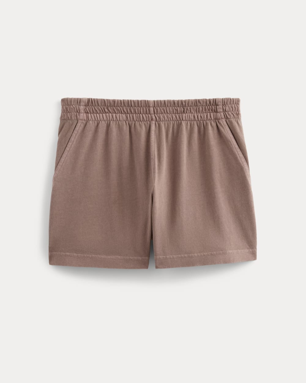 The Off-Duty Short in Brown Garment Dye — alternate view
