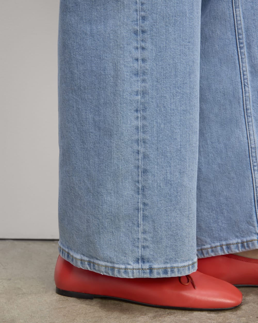 The Way-High® Sailor Jean in Shallow Beach — detail view