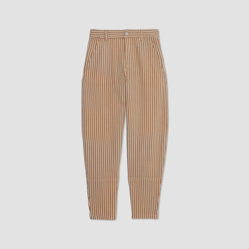 The Utility Barrel Pant in Toasted Coconut / Bone — alternate view