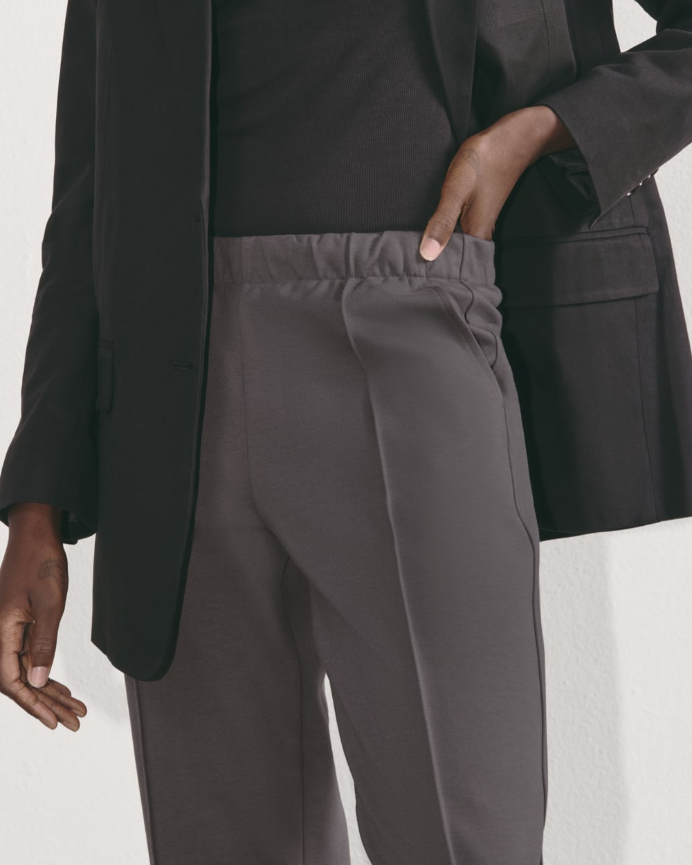 The Dream Pant® in Graphite — detail view