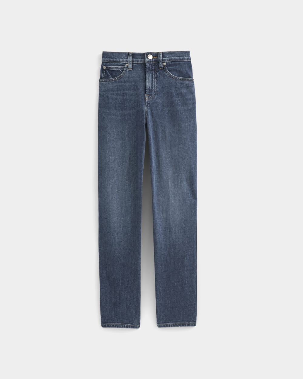 High-Rise Cigarette Jean in Light Vintage Indigo — alternate view