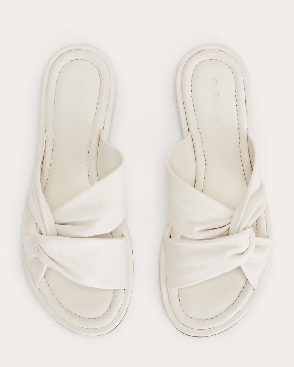 The Day Twist Sandal in Canvas — detail view