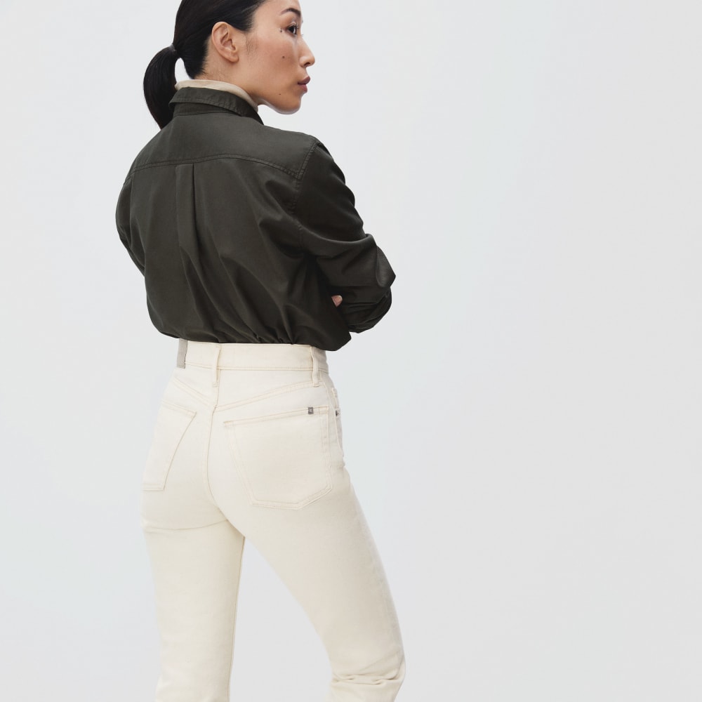The Original Cheeky® Jean in Ecru — detail view