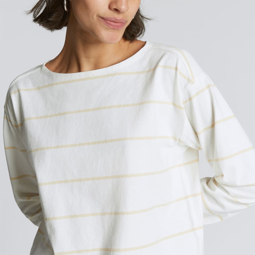 The Mariner Tee in Canvas Tan / Biscotti — alternate view