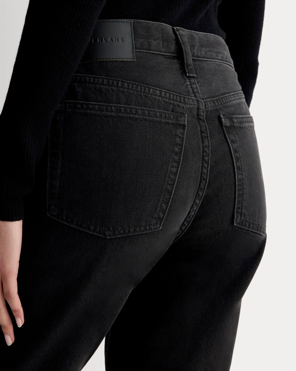 The Super-Soft Relaxed Jean in Stormy — detail view