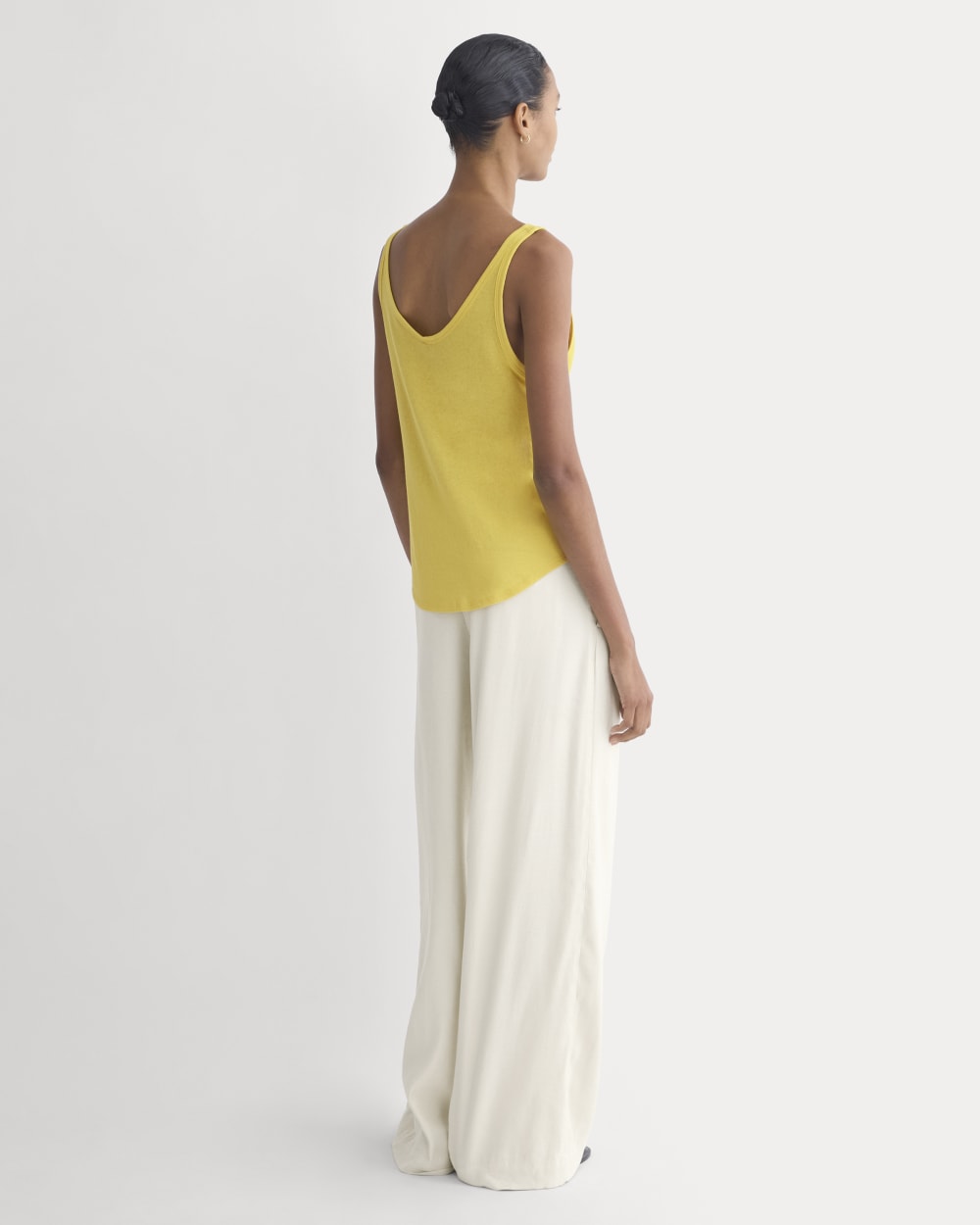The Air Cami in Passion Fruit — detail view