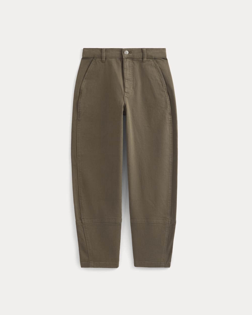 The Utility Barrel Pant in Beech — alternate view