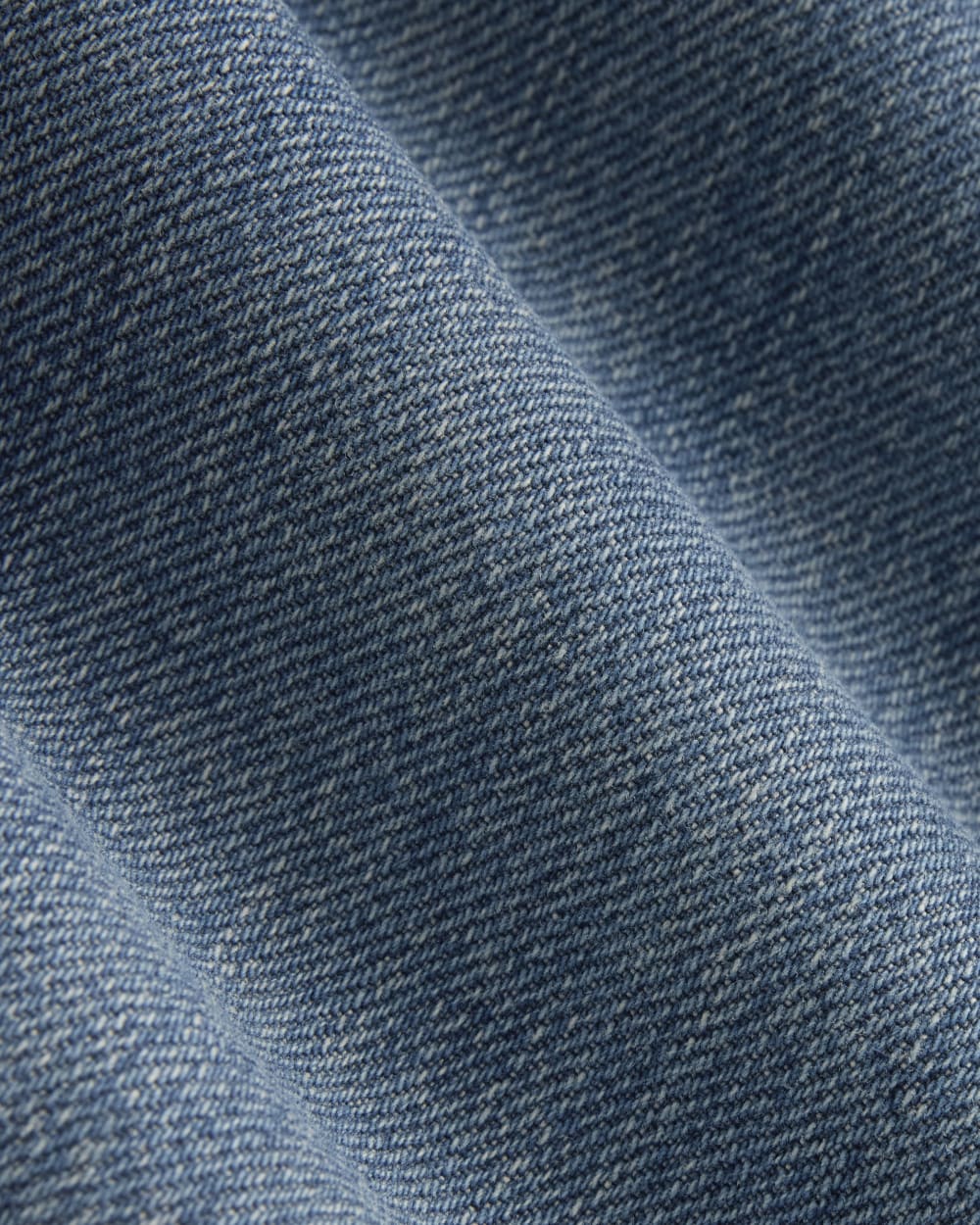 The Super-Soft Relaxed Jean in Mid Indigo — detail view
